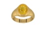 Gold Thailand Yellow Sapphire Ring Fine Quality (R7)