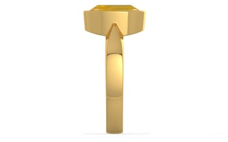 Gold Thailand Yellow Sapphire Ring Fine Quality (R9)