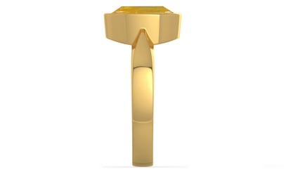 Gold Thailand Yellow Sapphire Ring Fine Quality (R9)