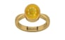 Gold Thailand Yellow Sapphire Ring Fine Quality (R9)