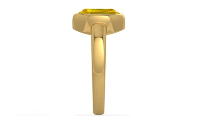 Gold Thailand Yellow Sapphire Ring Limited Quality (R6)