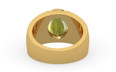 Gold Thailand Yellow Sapphire Ring Prime Prime Quality (R1)