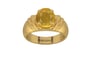 Gold Thailand Yellow Sapphire Ring Prime Quality (R4)