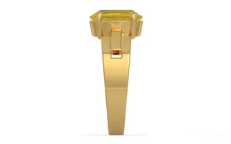 Gold Thailand Yellow Sapphire Ring Prime Quality (R8)