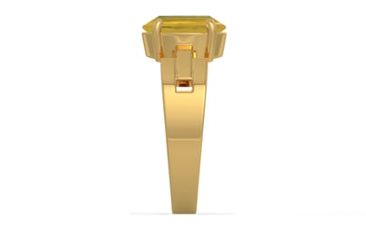 Gold Thailand Yellow Sapphire Ring Prime Quality (R8)