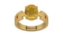 Gold Thailand Yellow Sapphire Ring Prime Quality (R8)