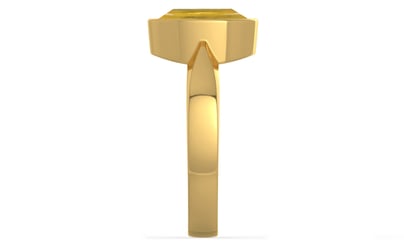 Gold Thailand Yellow Sapphire Ring Prime Quality (R9)