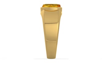 Gold Thailand Yellow Sapphire Ring Rare Quality (R10)