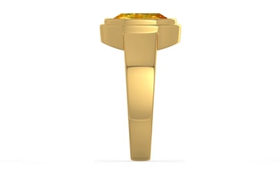 Gold Thailand Yellow Sapphire Ring Rare Quality (R3)