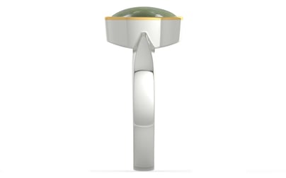 GoldCap Cat's Eye Ring Fine Quality (R9)