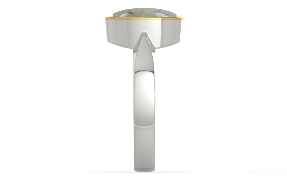 GoldCap Cat's Eye Ring Prime Quality (R9)