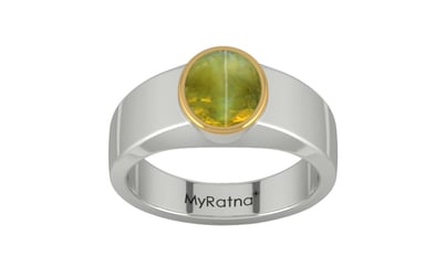 GoldCap Cat's Eye Ring Rare Quality (R10)