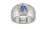 Goldcap Ceylon Blue Sapphire Ring Fine Quality (R1)