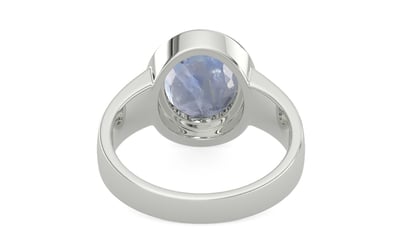 Goldcap Ceylon Blue Sapphire Ring Fine Quality (R3)