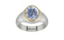 Goldcap Ceylon Blue Sapphire Ring Fine Quality (R7)