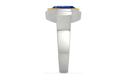 Goldcap Ceylon Blue Sapphire Ring Limited Quality (R3)