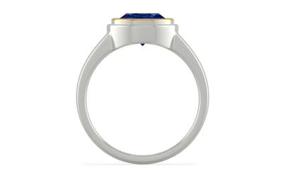 Goldcap Ceylon Blue Sapphire Ring Limited Quality (R3)