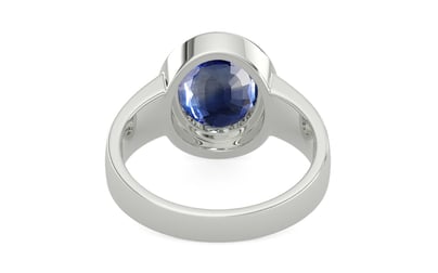 Goldcap Ceylon Blue Sapphire Ring Limited Quality (R3)