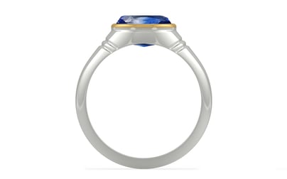 Goldcap Ceylon Blue Sapphire Ring Limited Quality (R7)