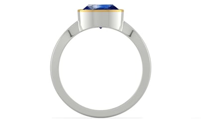 Goldcap Ceylon Blue Sapphire Ring Limited Quality (R9)