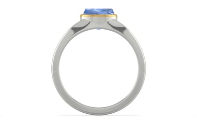 Goldcap Ceylon Blue Sapphire Ring Prime Quality (R10)