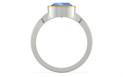 Goldcap Ceylon Blue Sapphire Ring Prime Quality (R9)