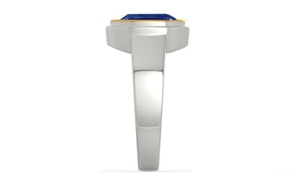 Goldcap Ceylon Blue Sapphire Ring Rare Quality (R3)