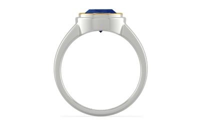 Goldcap Ceylon Blue Sapphire Ring Rare Quality (R3)