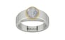 GoldCap Ceylon White Sapphire Ring Fine Quality (R10)