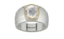 Goldcap Ceylon White Sapphire Ring Limited Quality (R1)