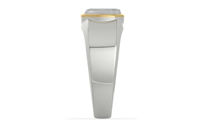 GoldCap Ceylon White Sapphire Ring Limited Quality (R10)