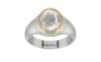 GoldCap Ceylon White Sapphire Ring Limited Quality (R7)
