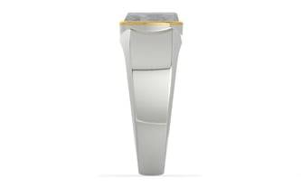 GoldCap Ceylon White Sapphire Ring Prime Quality (R10)