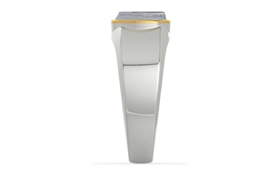 GoldCap Ceylon White Sapphire Ring Rare Quality (R10)