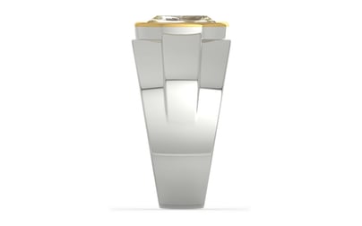 Goldcap Ceylon Yellow Sapphire Ring Fine Quality (R1)