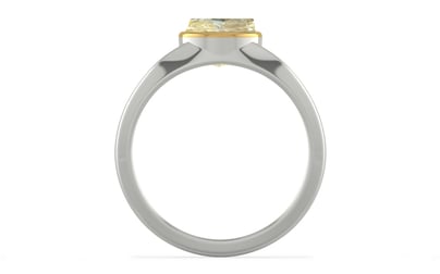 GoldCap Ceylon Yellow Sapphire Ring Fine Quality (R10)