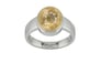 Goldcap Ceylon Yellow Sapphire Ring Fine Quality (R3)