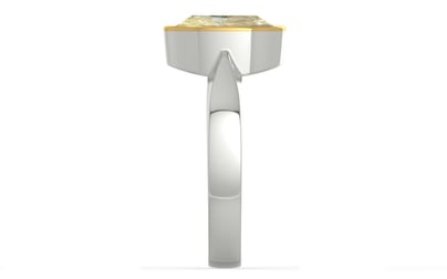 GoldCap Ceylon Yellow Sapphire Ring Fine Quality (R9)