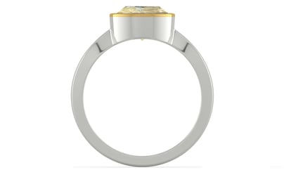 GoldCap Ceylon Yellow Sapphire Ring Fine Quality (R9)