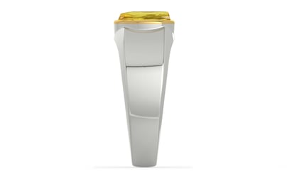 GoldCap Ceylon Yellow Sapphire Ring Limited Quality (R10)