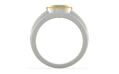 Goldcap Ceylon Yellow Sapphire Ring Prime Quality (R1)