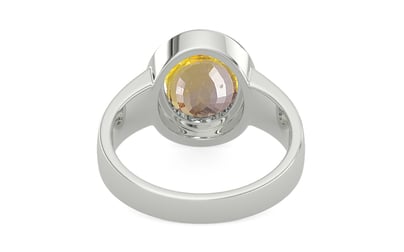 Goldcap Ceylon Yellow Sapphire Ring Prime Quality (R3)