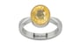GoldCap Ceylon Yellow Sapphire Ring Prime Quality (R9)