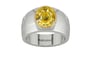 Goldcap Ceylon Yellow Sapphire Ring Rare Quality (R1)