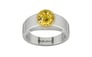 GoldCap Ceylon Yellow Sapphire Ring Rare Quality (R10)