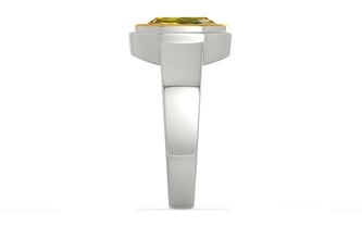 Goldcap Ceylon Yellow Sapphire Ring Rare Quality (R3)