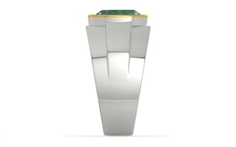 Goldcap Emerald Ring Fine Quality (R1)