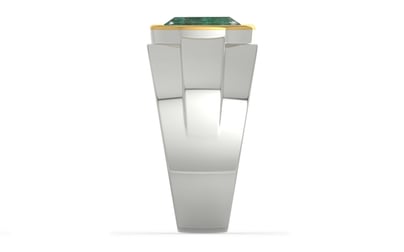 Goldcap Emerald Ring Fine Quality (R1)