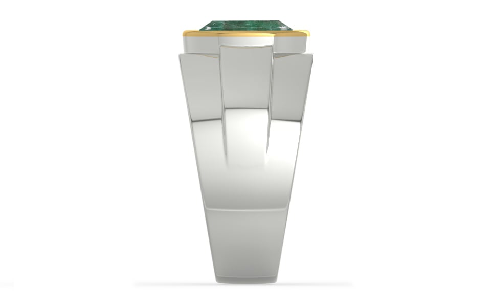 Goldcap Emerald Ring Fine Quality (R1)