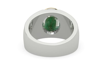 Goldcap Emerald Ring Fine Quality (R1)